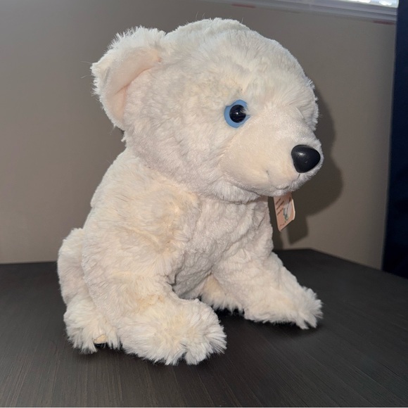 Fahlo Polar Bear Stuffed Animal Plushie - Picture 5 of 9